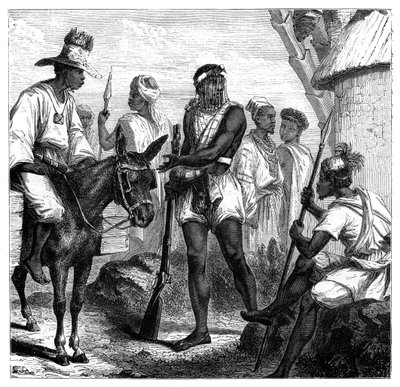 Gente senegalesa, c1890 de Unbekannt