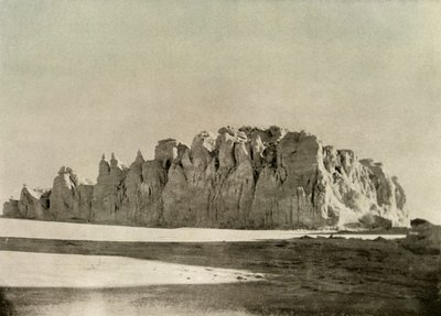 Borde dentado del glaciar al sur del Cabo Borne, Isla Ross, c1908, 1909 de Unbekannt