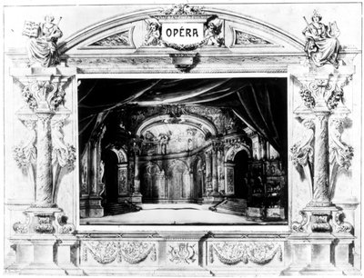 Diseño de Escenografía para Don Giovanni de Mozart, 1875 de Unbekannt