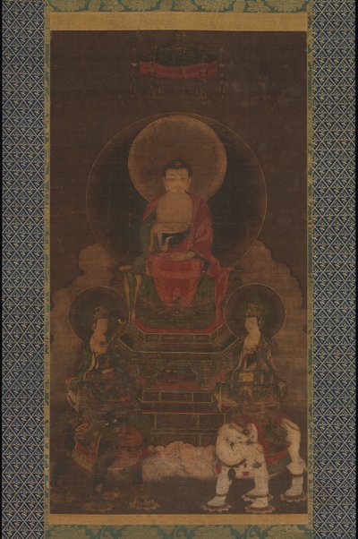 Tríada de Shaka Shakyamuni, siglo XIII de Unbekannt