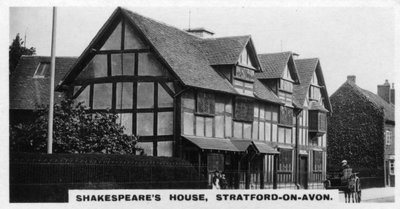 Casa de Shakespeare, Stratford-on-Avon, Warwickshire, c1920s de Unbekannt