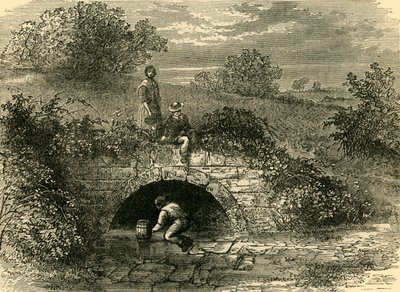 Pozo de los pastores en 1820, c1876 de Unbekannt