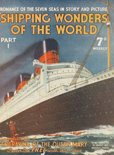 Anuncio de Maravillas del Transporte Marítimo del Mundo Parte I, 1935 de Unbekannt