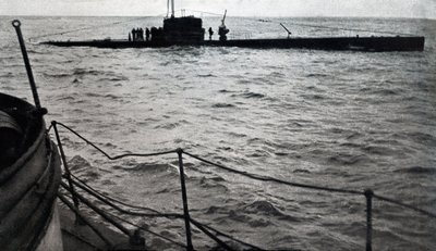 Naufragio del submarino republicano B6, agosto de 1936 de Unbekannt