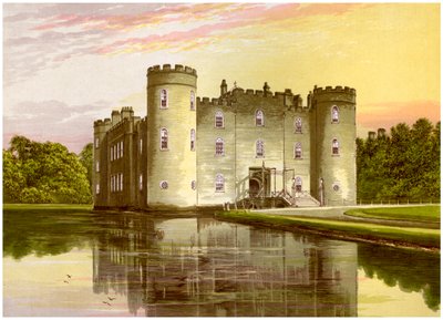 Castillo de Shirburn, Oxfordshire, hogar del Conde de Macclesfield, c1880 de Unbekannt