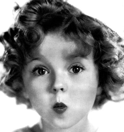 Shirley Temple, actriz estadounidense, 1934-1935 de Unbekannt
