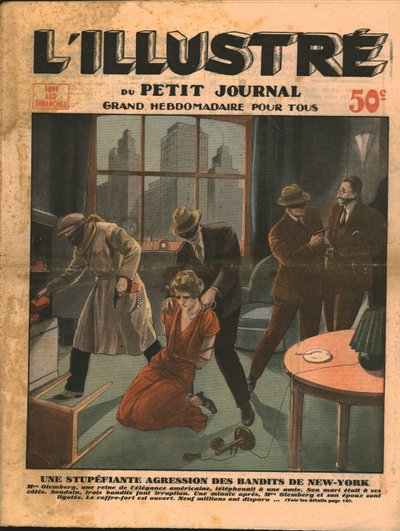 Robo impactante por bandidos en Nueva York, 1932 de Unbekannt