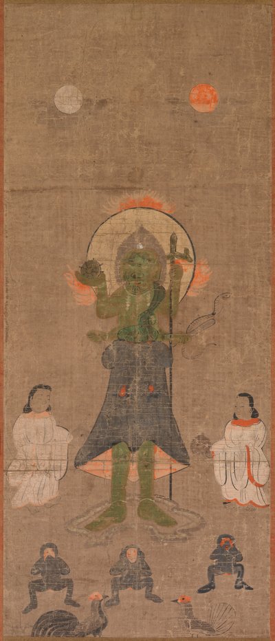Shomen Kongo: El Kongo de cara azul, siglo XVII de Unbekannt