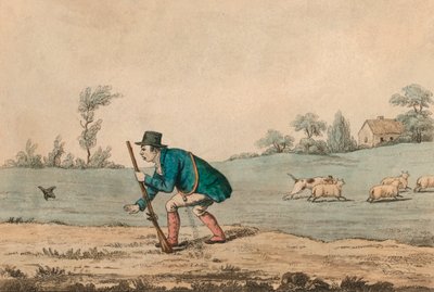 Escena de caza, 1813 de Unbekannt