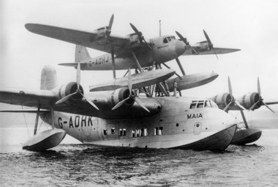 Hidroavión Shorts, Dundee a Sudáfrica, 6 de octubre de 1938 de Unbekannt