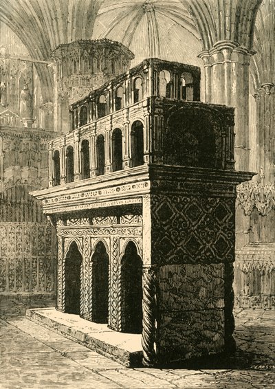 Santuario de Eduardo el Confesor, Abadía de Westminster, 1890 de Unbekannt