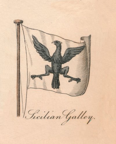 Galera siciliana, 1838 de Unbekannt