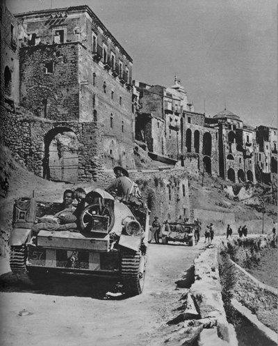 Asalto a la Fortaleza de la Montaña Siciliana, 1943 de Unbekannt