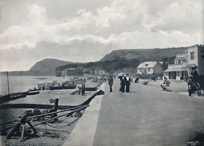 Sidmouth - El paseo marítimo y la playa de Unbekannt