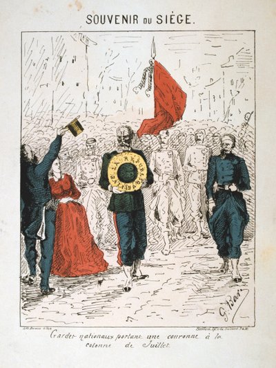 Sitio de París, 1870-1871 de Unbekannt