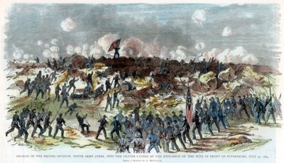 Asedio de Petersburg, Virginia, Guerra Civil Americana, 30 de julio de 1864 de Unbekannt