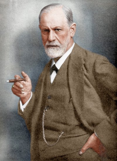 Sigmund Freud 1856-1939, neurólogo austriaco de Unbekannt