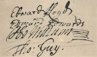 Firma de Edward Lloyd, 1692, 1928 de Unbekannt