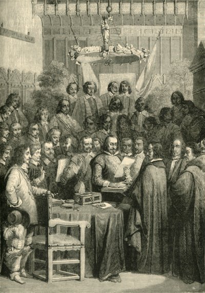 Firma del Tratado de Westfalia, 24 de octubre de 1648 de Unbekannt