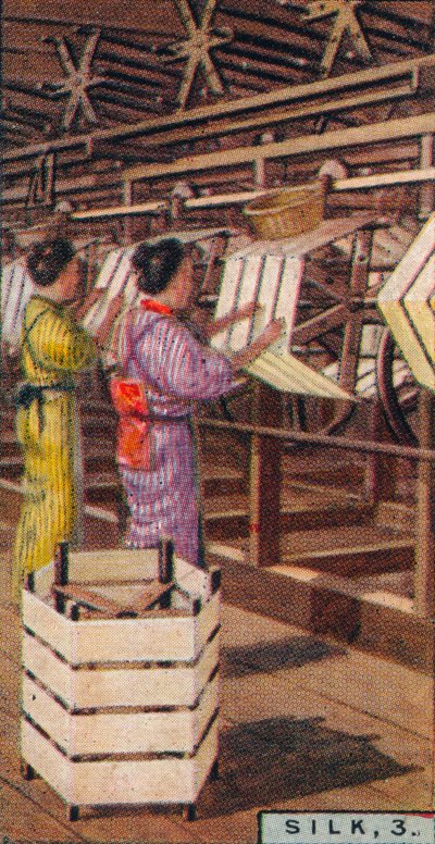 Seda, 3. - Enrollando Seda, Japón, 1928 de Unbekannt