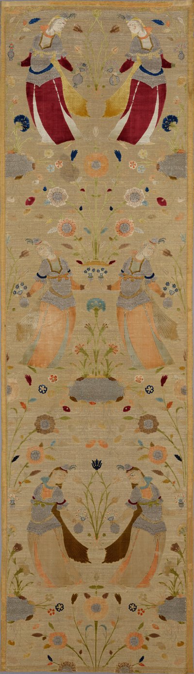 Textil de terciopelo de seda de Unbekannt