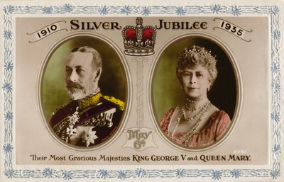 Jubileo de Plata 1910-1935, 6 de mayo - Rey Jorge V y Reina María de Unbekannt