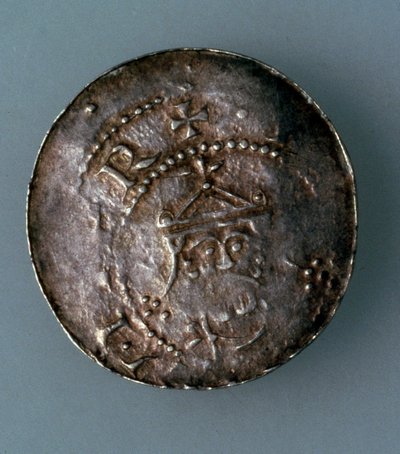 Denario de plata de la ciudad de Hildesheim, Alemania, c1045-c1056 de Unbekannt