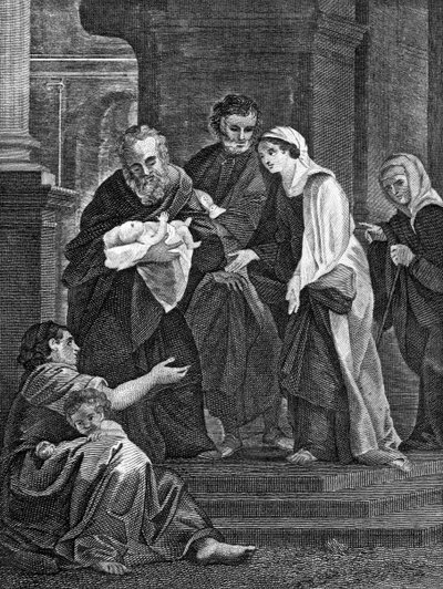 Bendición de Simeón, 1814 de Unbekannt