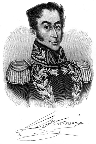 Simón Bolívar, líder revolucionario sudamericano del siglo XIX, 1901 de Unbekannt