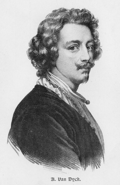 Sir Anthony van Dyck 1599-1641, pintor flamenco, principios del siglo XX de Unbekannt