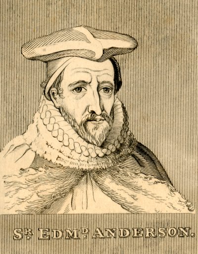 Sir Edmund Anderson, 1530-1605, 1830 de Unbekannt