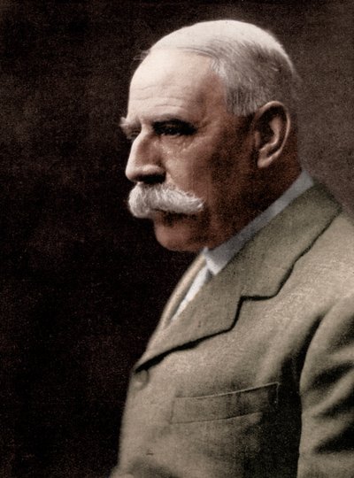 Sir Edward Elgar, 1857-1934, compositor inglés, principios del siglo XX de Unbekannt