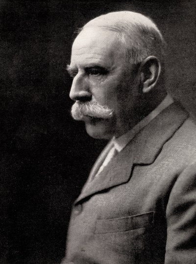 Sir Edward Elgar, 1857-1934, compositor inglés, principios del siglo XX de Unbekannt