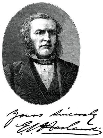 Sir Edward James Harland, constructor naval británico, c. 1880 de Unbekannt
