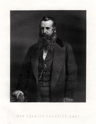 Sir Francis Crossley, fabricante de alfombras inglés, mediados-finales del siglo XIX de Unbekannt