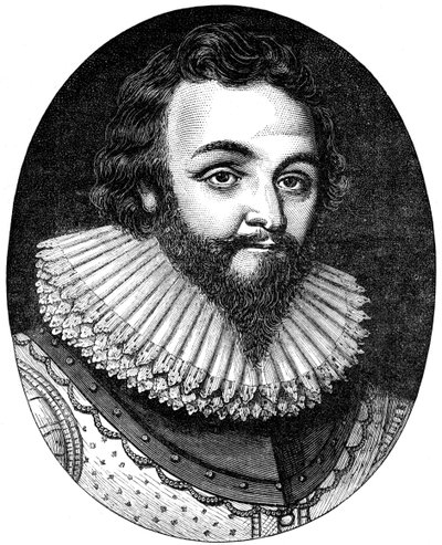 Sir Francis Drake, navegante y corsario inglés del siglo XVI de Unbekannt
