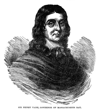 Sir Henry Vane, gobernador de Massachusetts, 1872 de Unbekannt