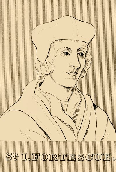 Sir J. Fortescue, c1394-1479, 1830 de Unbekannt