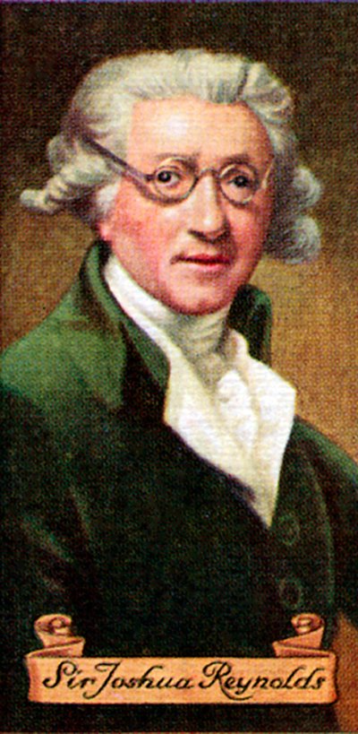 Sir Joshua Reynolds, de una serie de tarjetas de cigarrillos, 1935 de Unbekannt