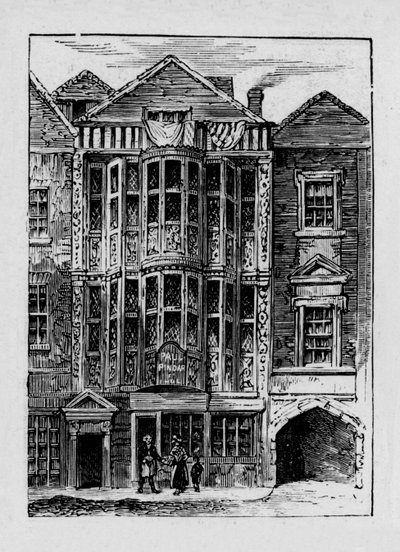 Casa de Sir Paul Pindar, 1890 de Unbekannt