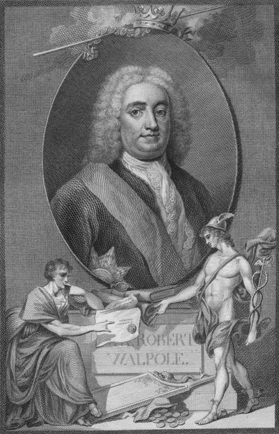 Sir Robert Walpole, 1790 de Unbekannt