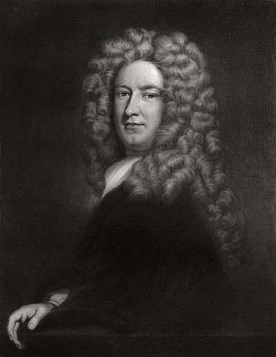 Sir Samuel Garth, médico y poeta inglés c1705-1710, 1906 de Unbekannt