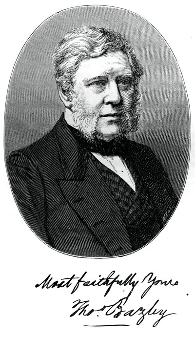 Sir Thomas Bazley, 1er Baronet, fabricante y político británico de Unbekannt
