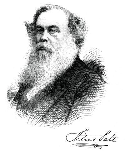 Sir Titus Salt, fabricante y benefactor británico, c1880 de Unbekannt