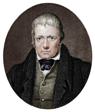 Sir Walter Scott, 1er Baronet, novelista histórico y poeta escocés de Unbekannt