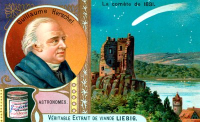 Sir William Herschel, astrónomo británico nacido en Alemania, c1900 de Unbekannt