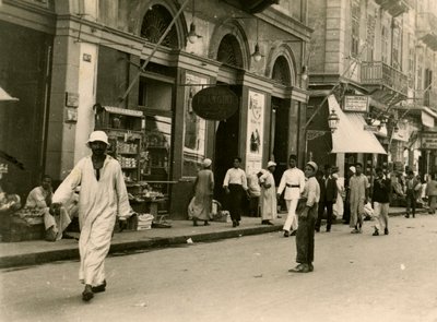 Calle de las Hermanas, Alejandría, Egipto, 1941 de Unbekannt