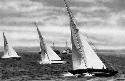 Vela clase R de seis metros, Olimpiadas de Berlín, 1936 de Unbekannt
