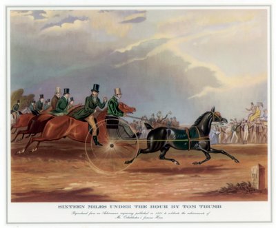 Dieciséis millas bajo la hora por Tom Thumb, 1831 de Unbekannt