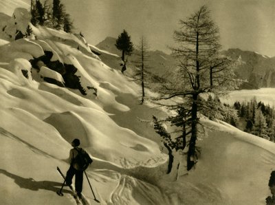 Esquí en Ankogel, Austria, c. 1935 de Unbekannt